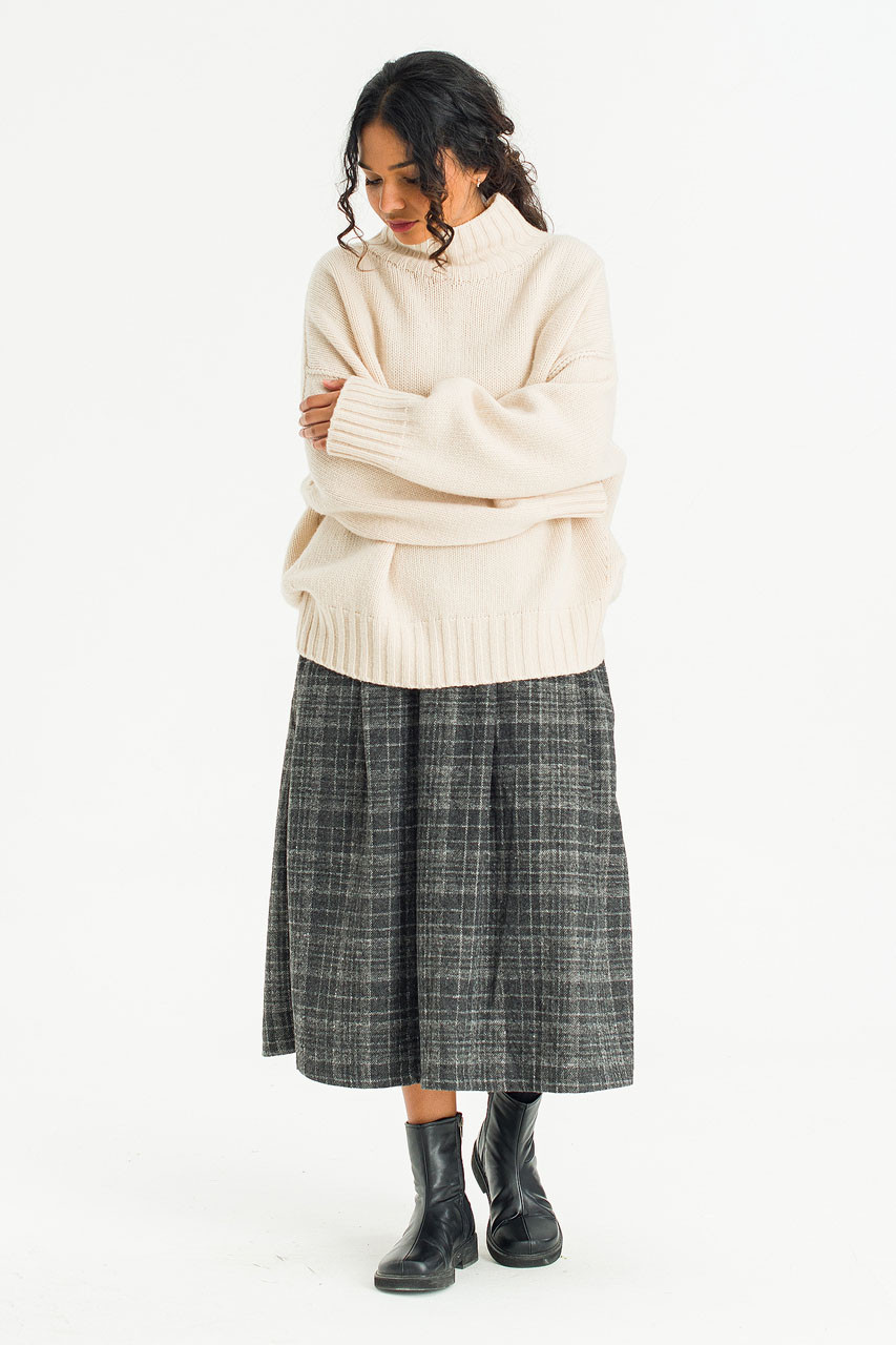 Loose Fit Soft Knit, Ivory