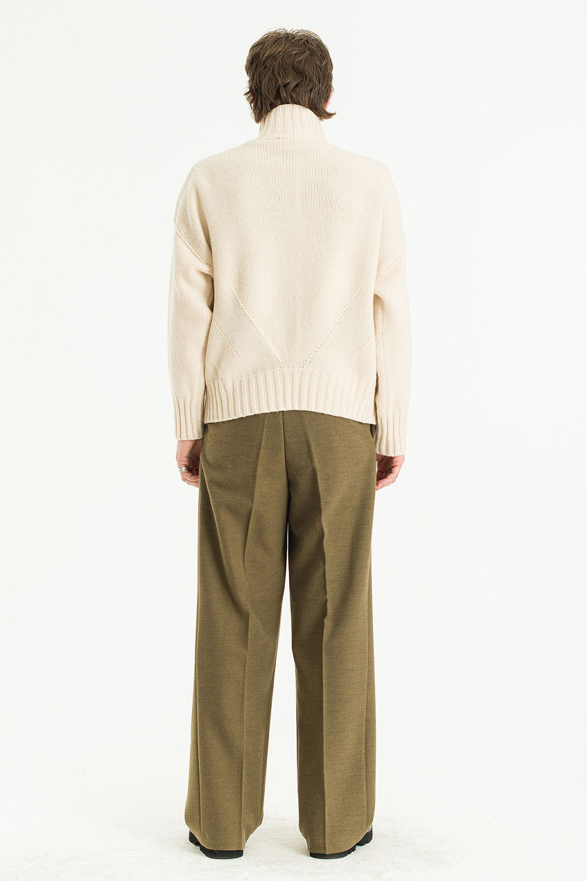 Menswear | Loose-Fit Soft Knit, Ivory