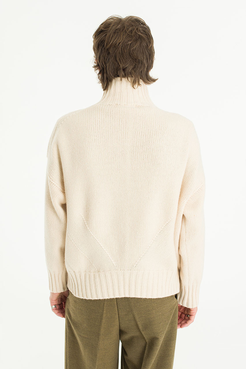Menswear | Loose-Fit Soft Knit, Ivory