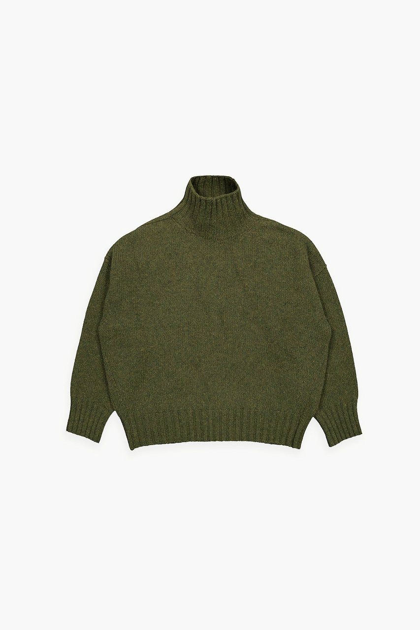 Menswear | Loose-Fit Soft Knit, Forest