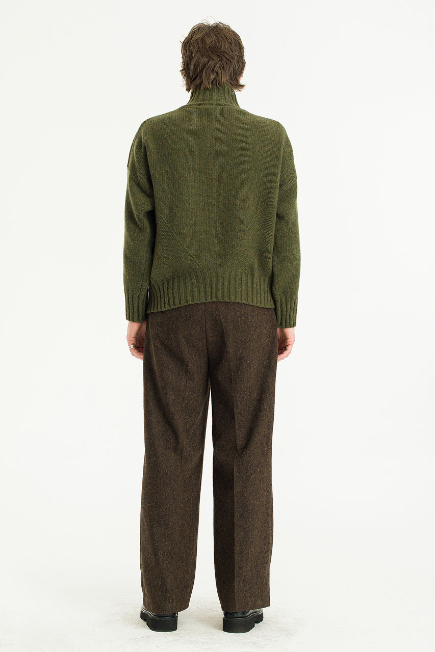 Menswear | Loose-Fit Soft Knit, Forest