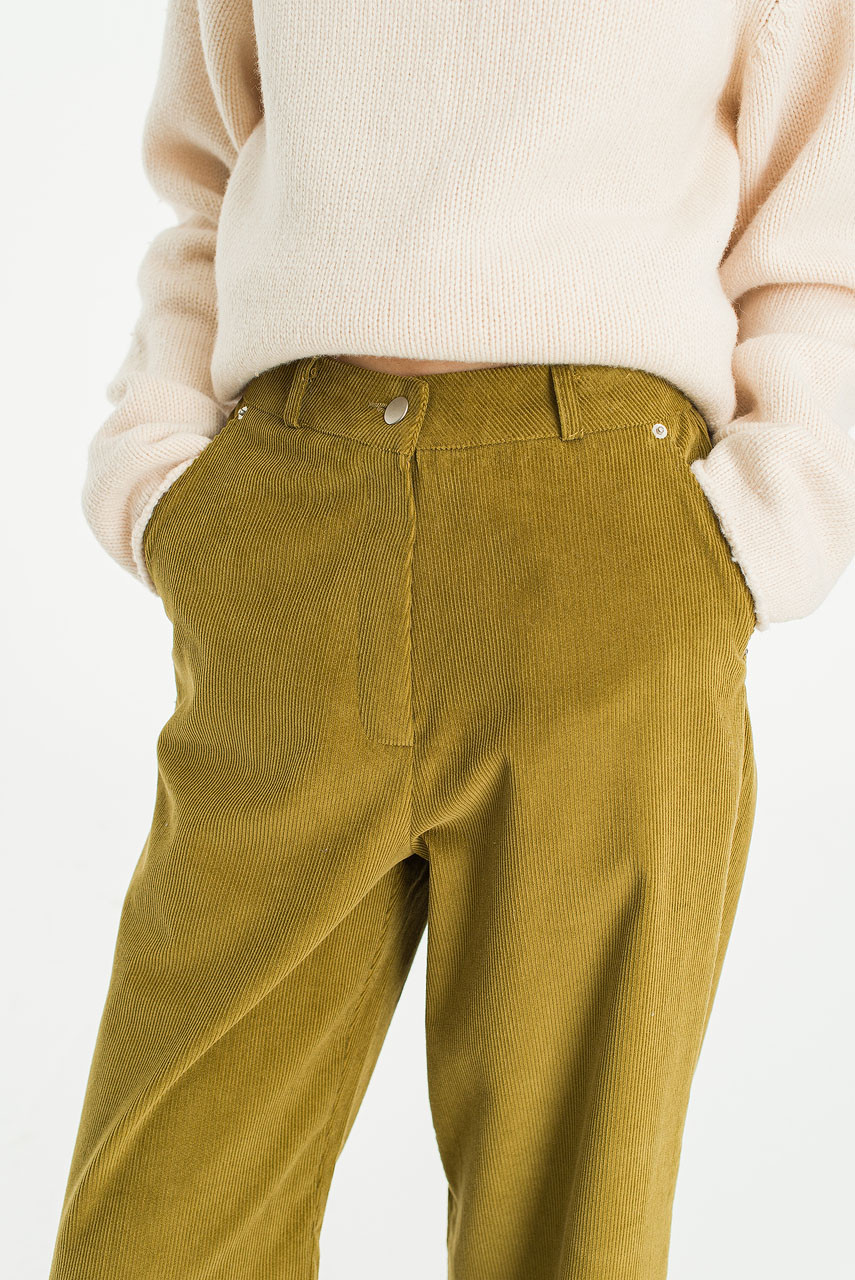 Snow Cord Pants, Olive