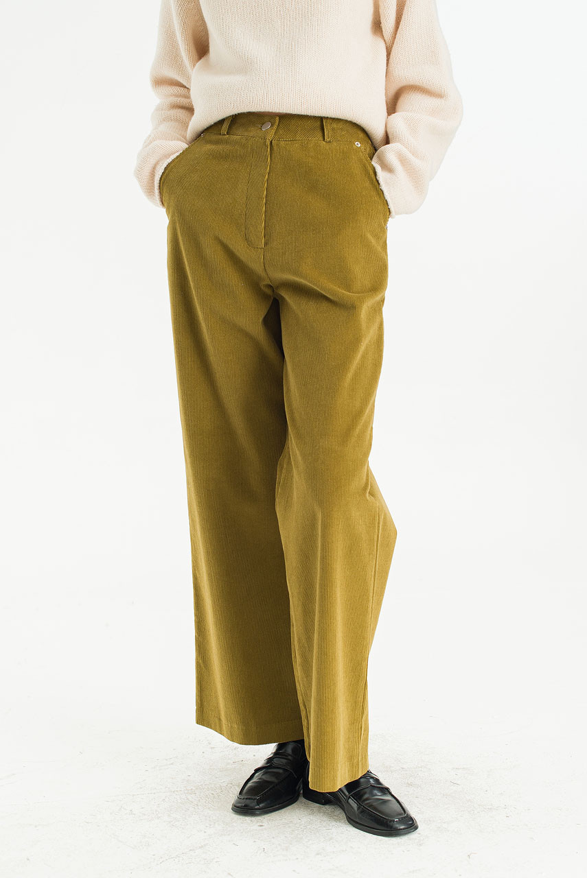 Snow Cord Pants, Olive