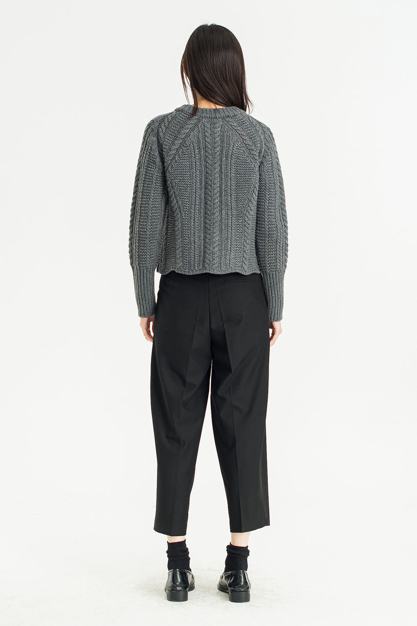 Mure Wide Culottes, Black