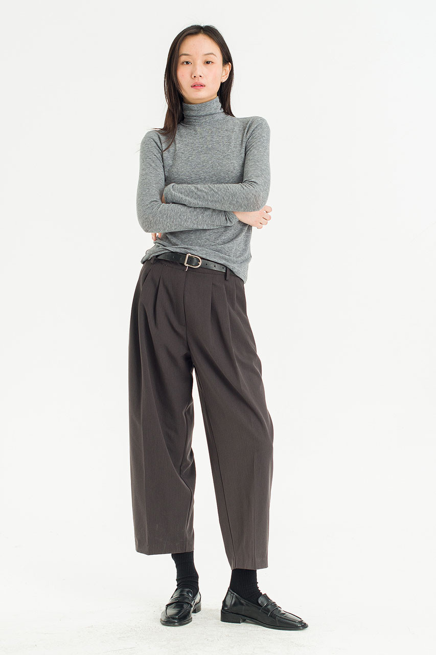 Mure Wide Culotte, Charcoal