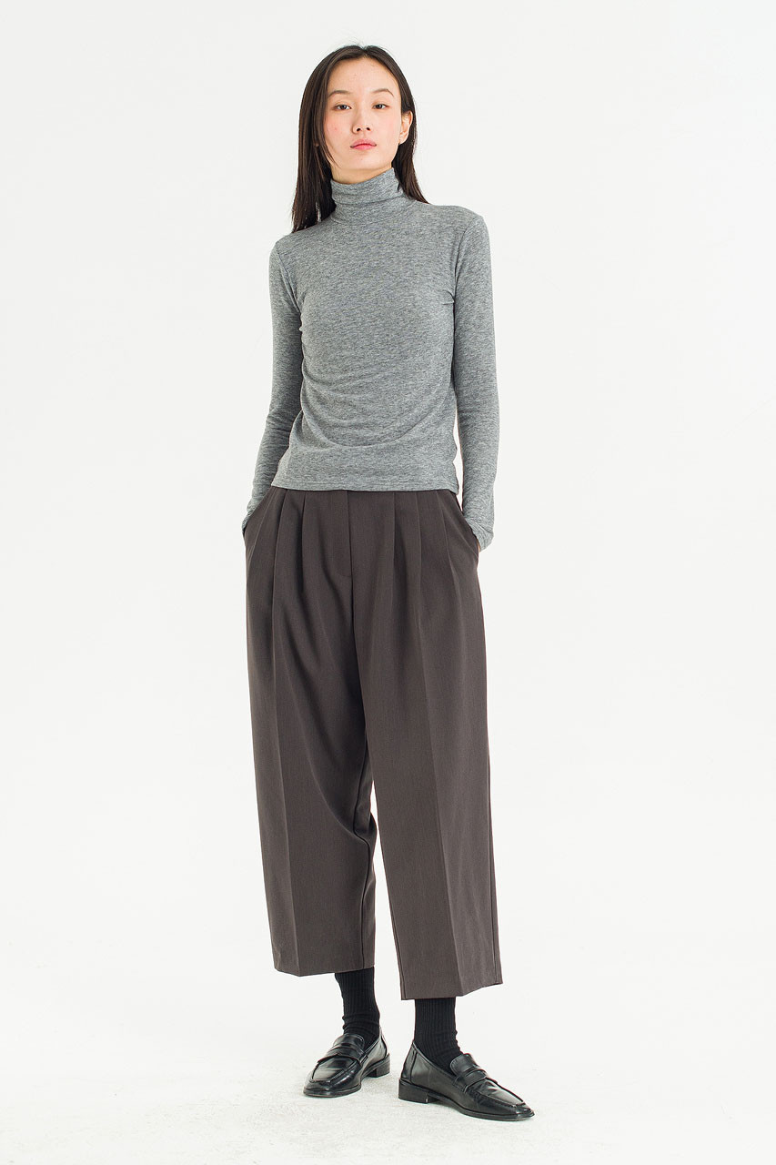 Mure Wide Culottes, Charcoal