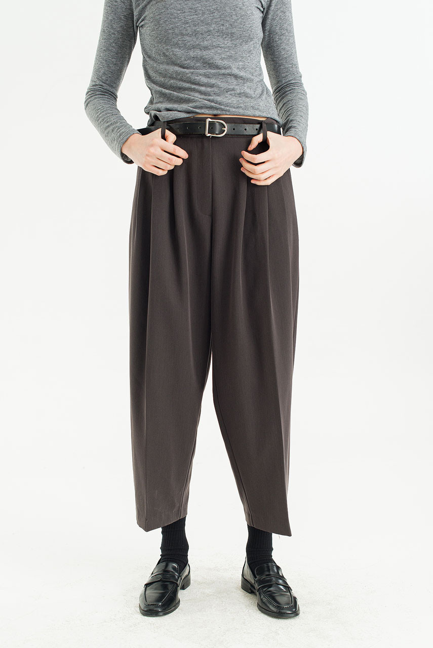 Mure Wide Culottes, Charcoal