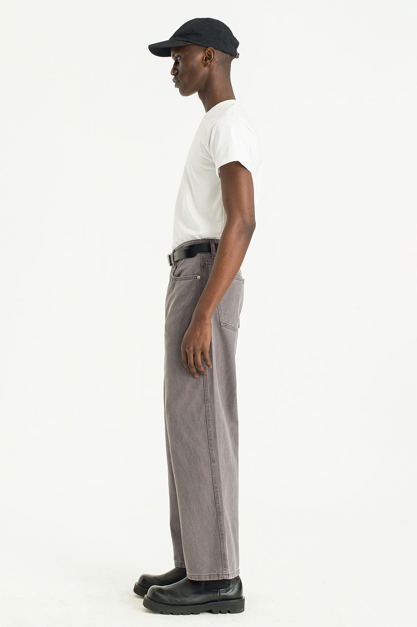 Menswear | Pigment-Dyed Pants, Charcoal