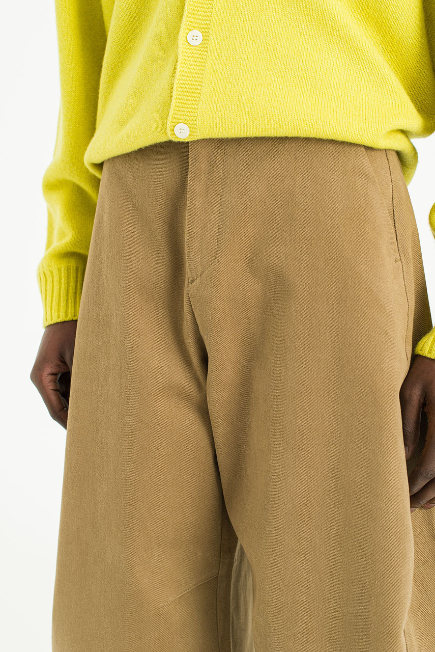 Menswear | Barrel Pants, Dark Beige
