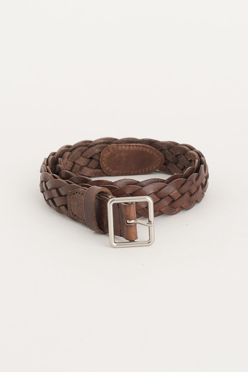 Cable Belt, Brown