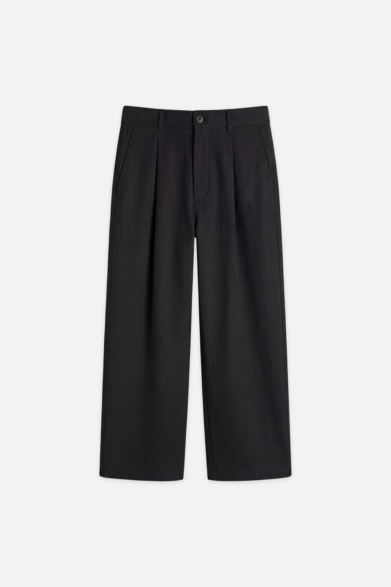 Menswear | Balloon Canvas Pants, Black