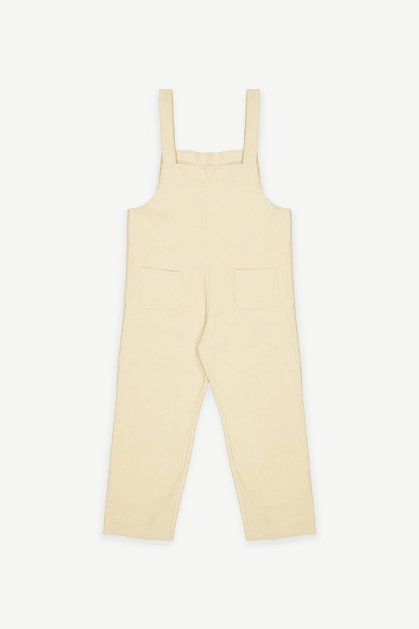 Pocket Point Corduroy Dungarees, Beige