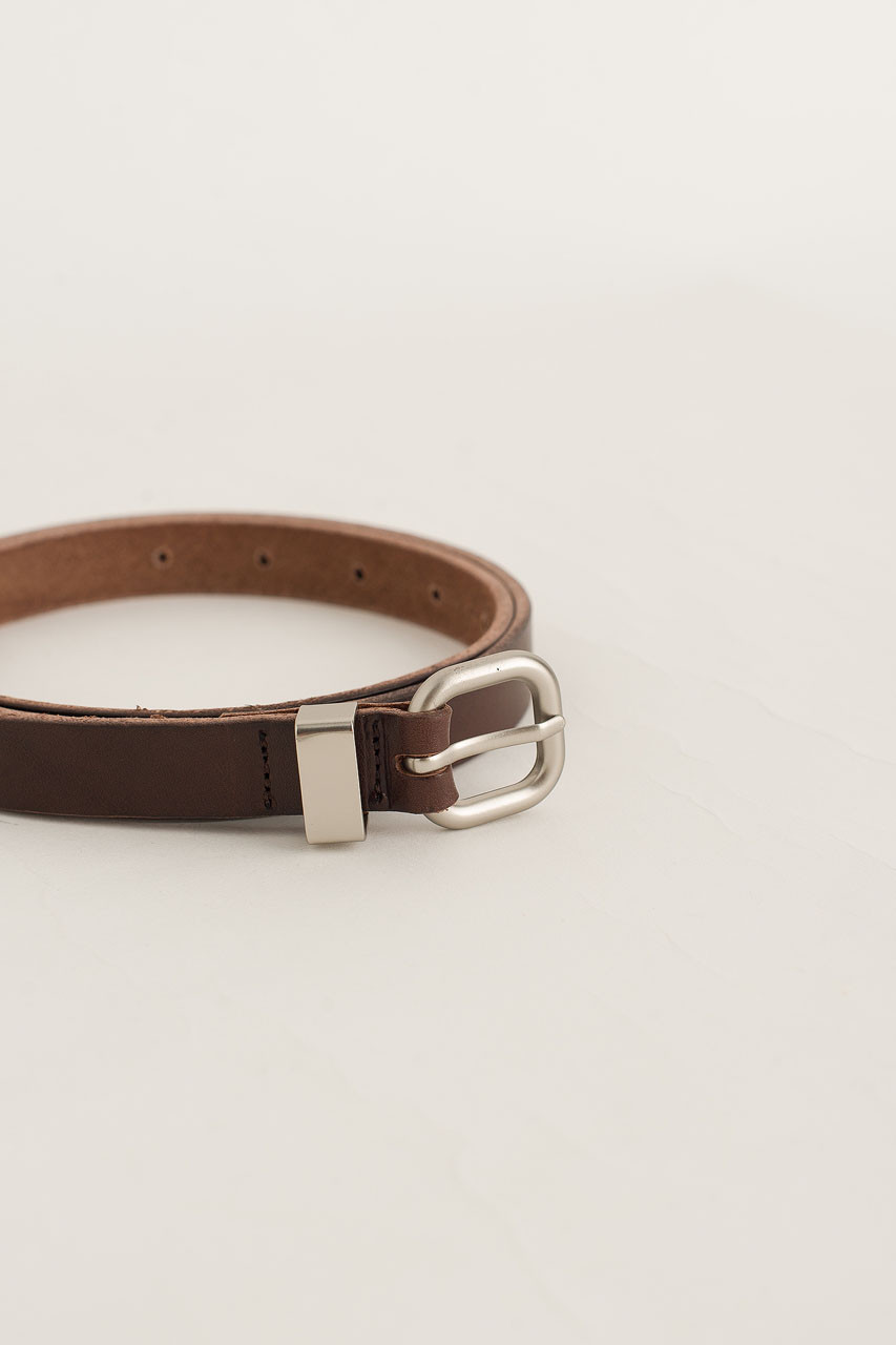 Jay Square Belt, Brown