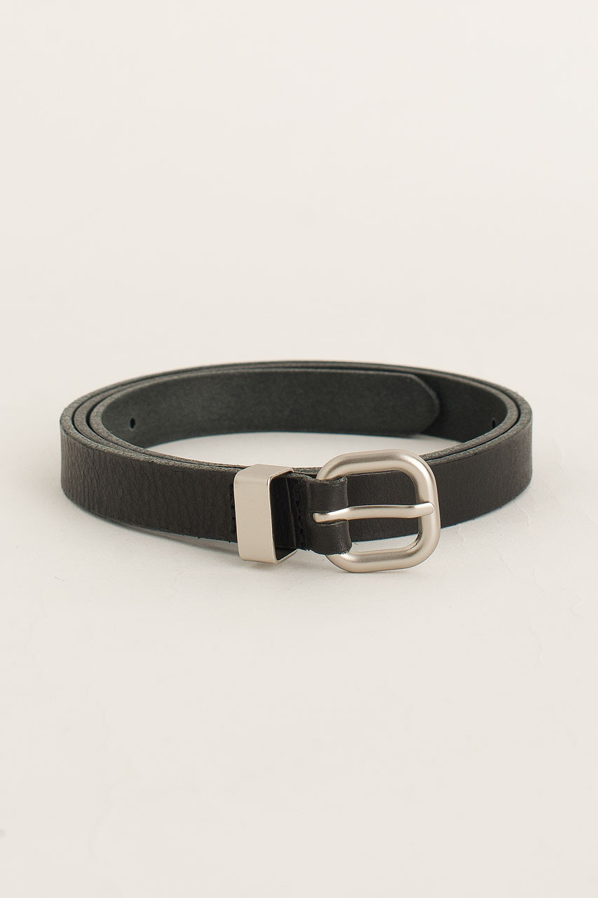 Jay Square Belt, Black