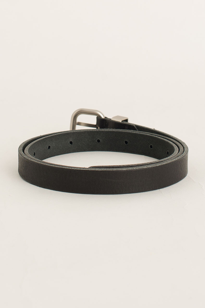 Jay Square Belt, Black