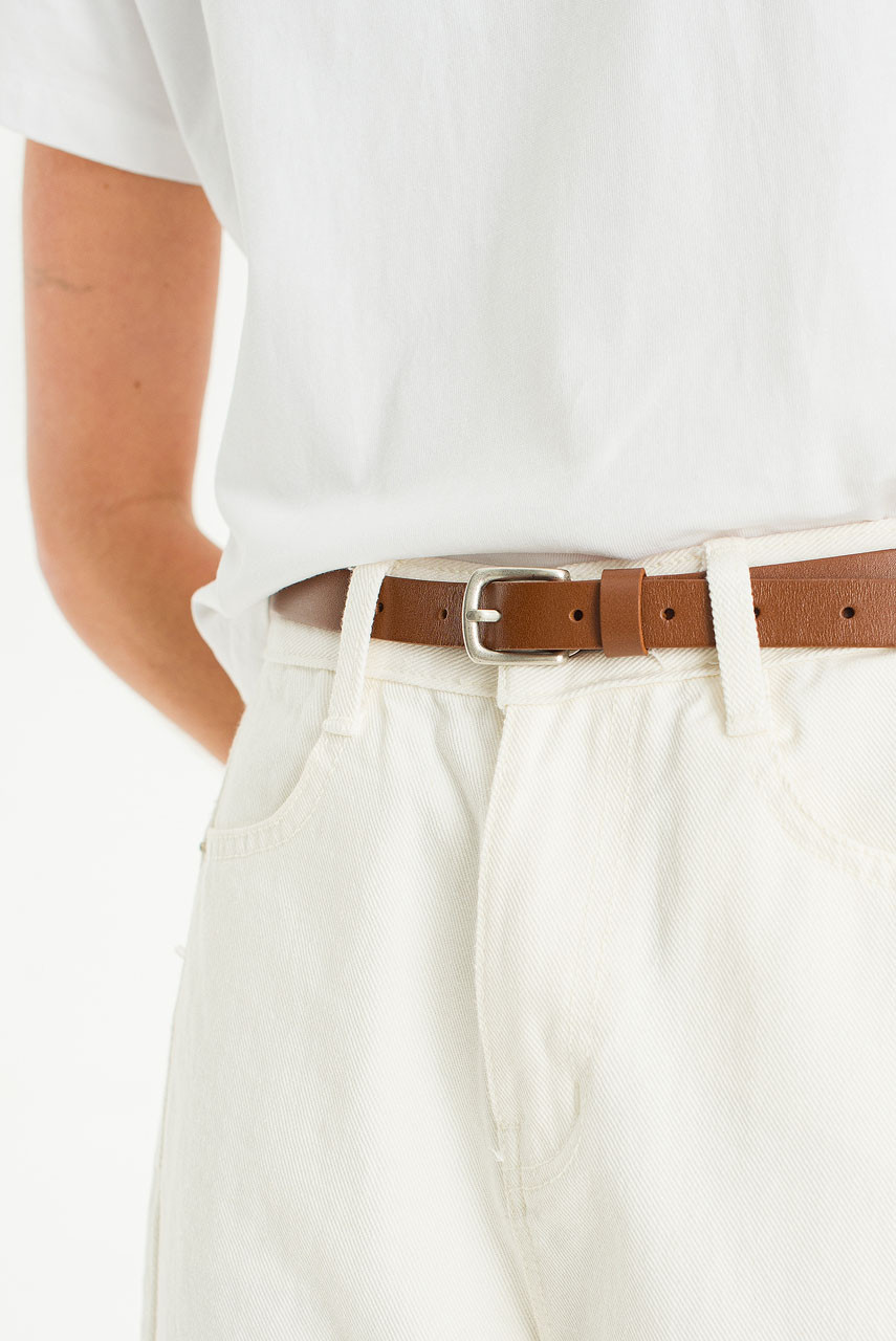 Rosa Leather Belt, Camel
