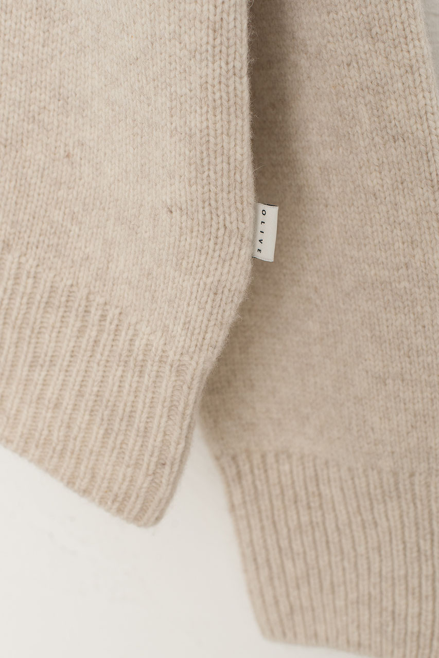 Jane Turtle Neck Jumper, Oatmeal