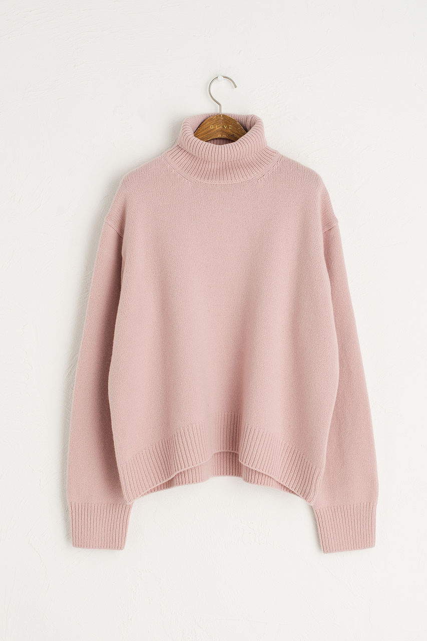 Jane Turtle Neck Jumper, L.Pink