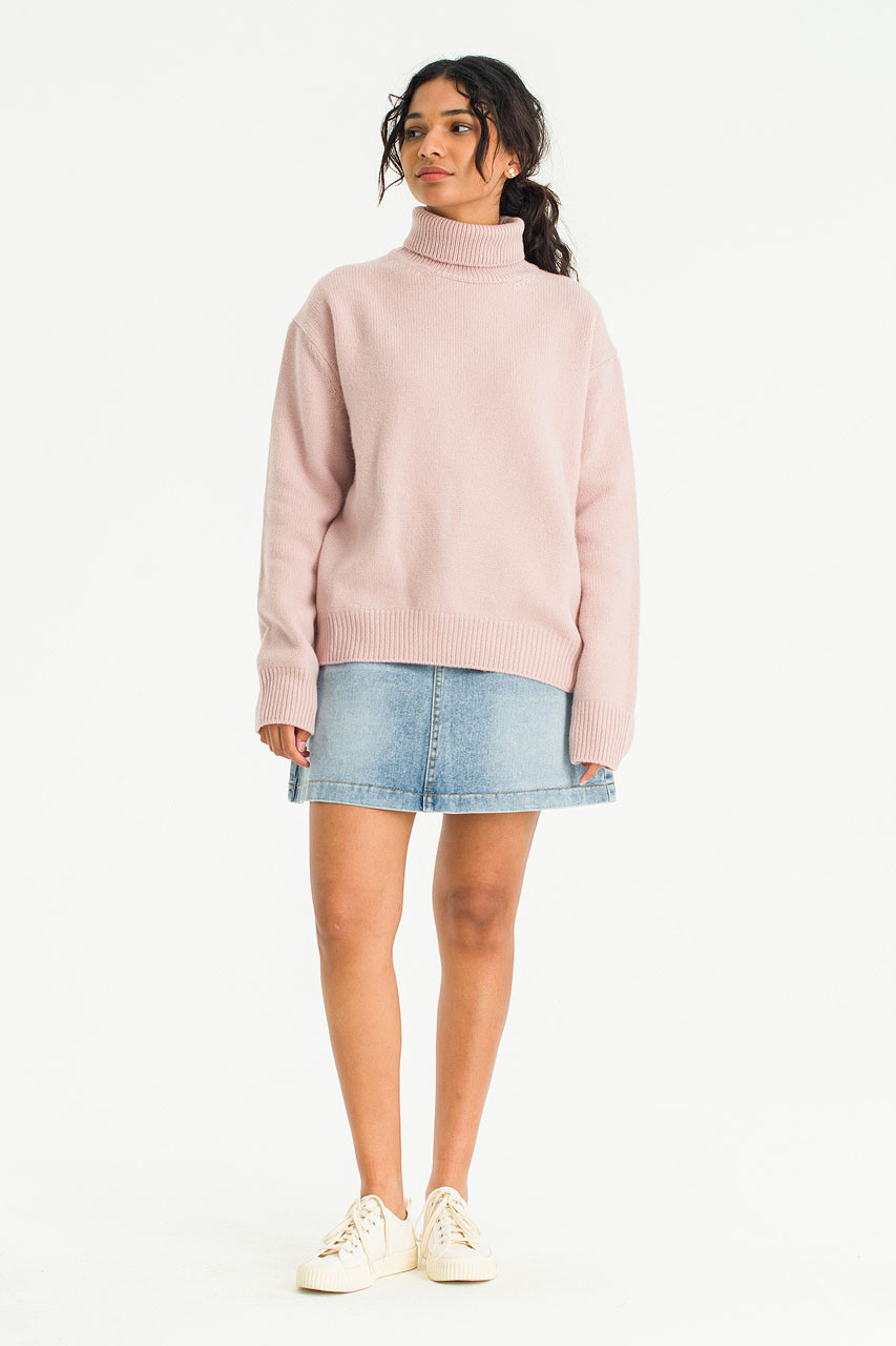 Jane Turtle Neck Jumper, L.Pink