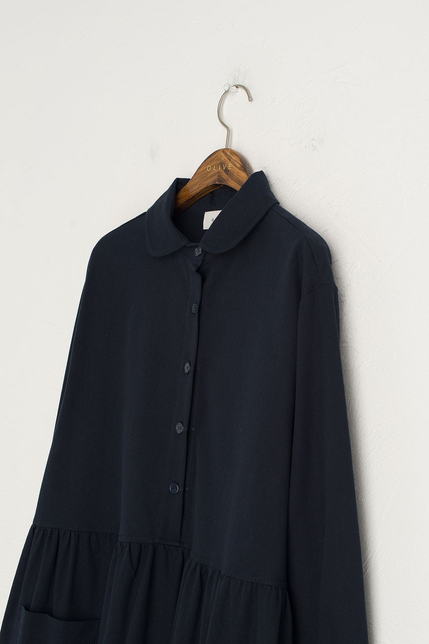 Ella Twin Pocket Dress, Navy