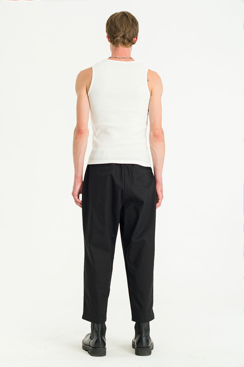 Menswear | Lightweight Wrap Pants, Black