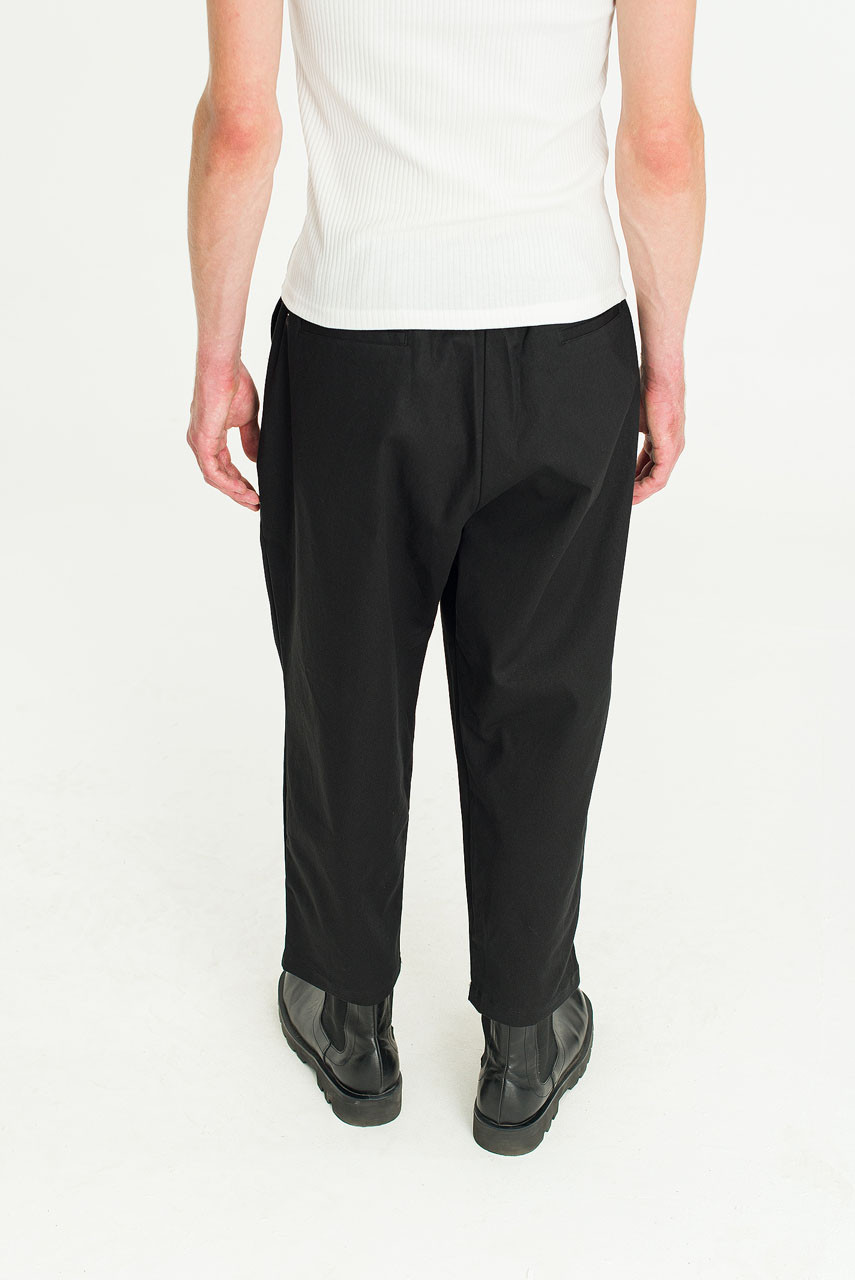 Menswear | Lightweight Wrap Pants, Black