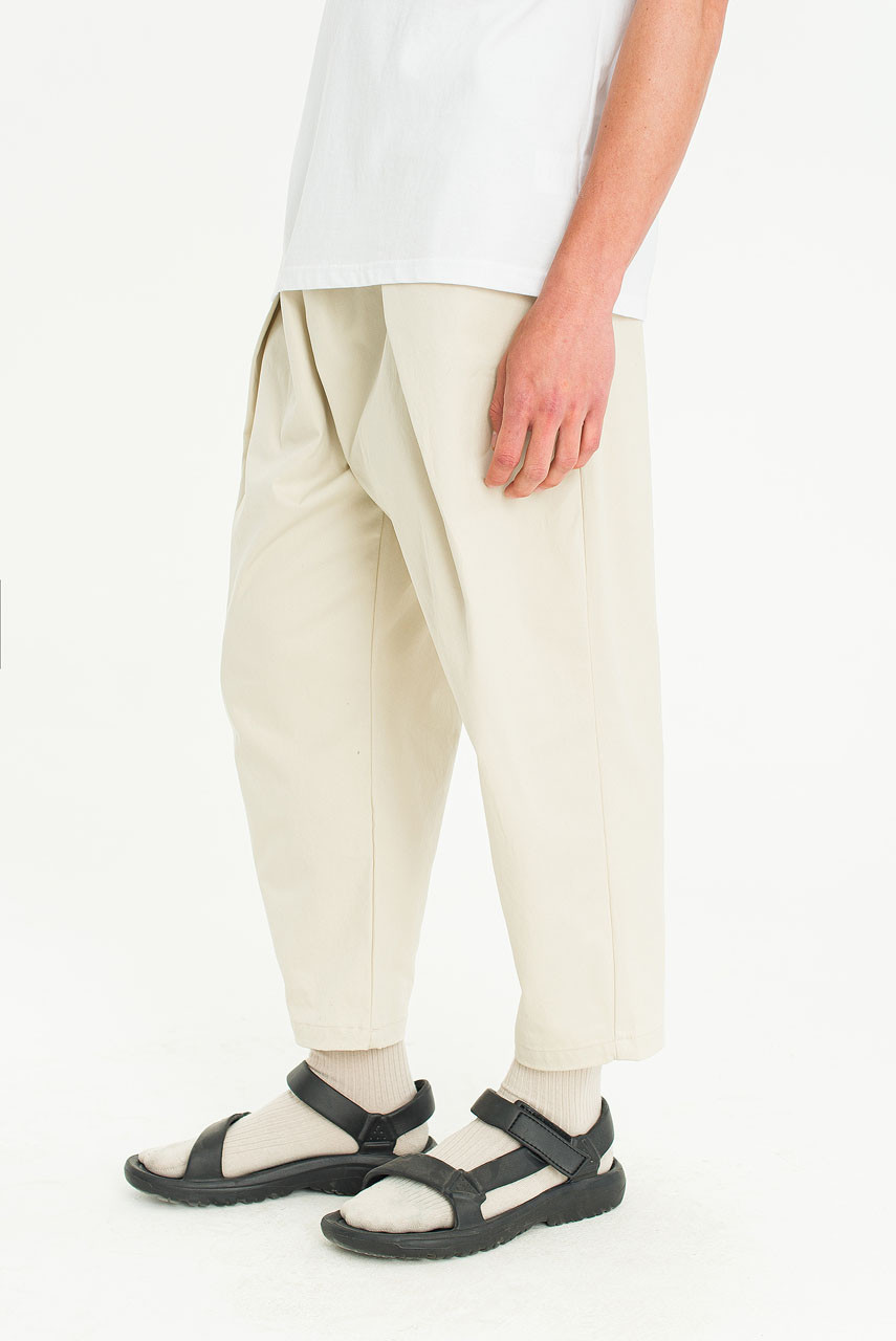 Menswear | Lightweight Wrap Pants, Ivory
