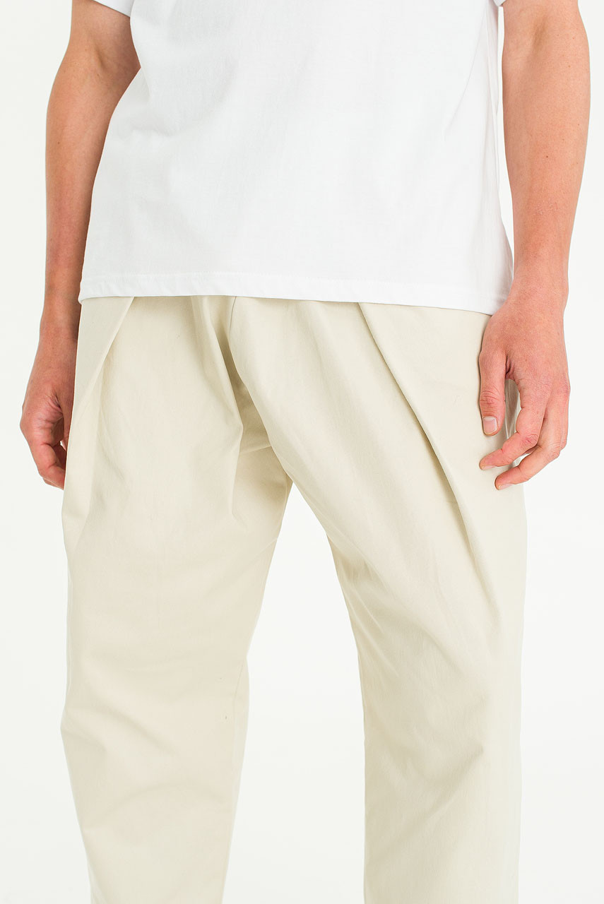 Menswear | Lightweight Wrap Pants, Ivory