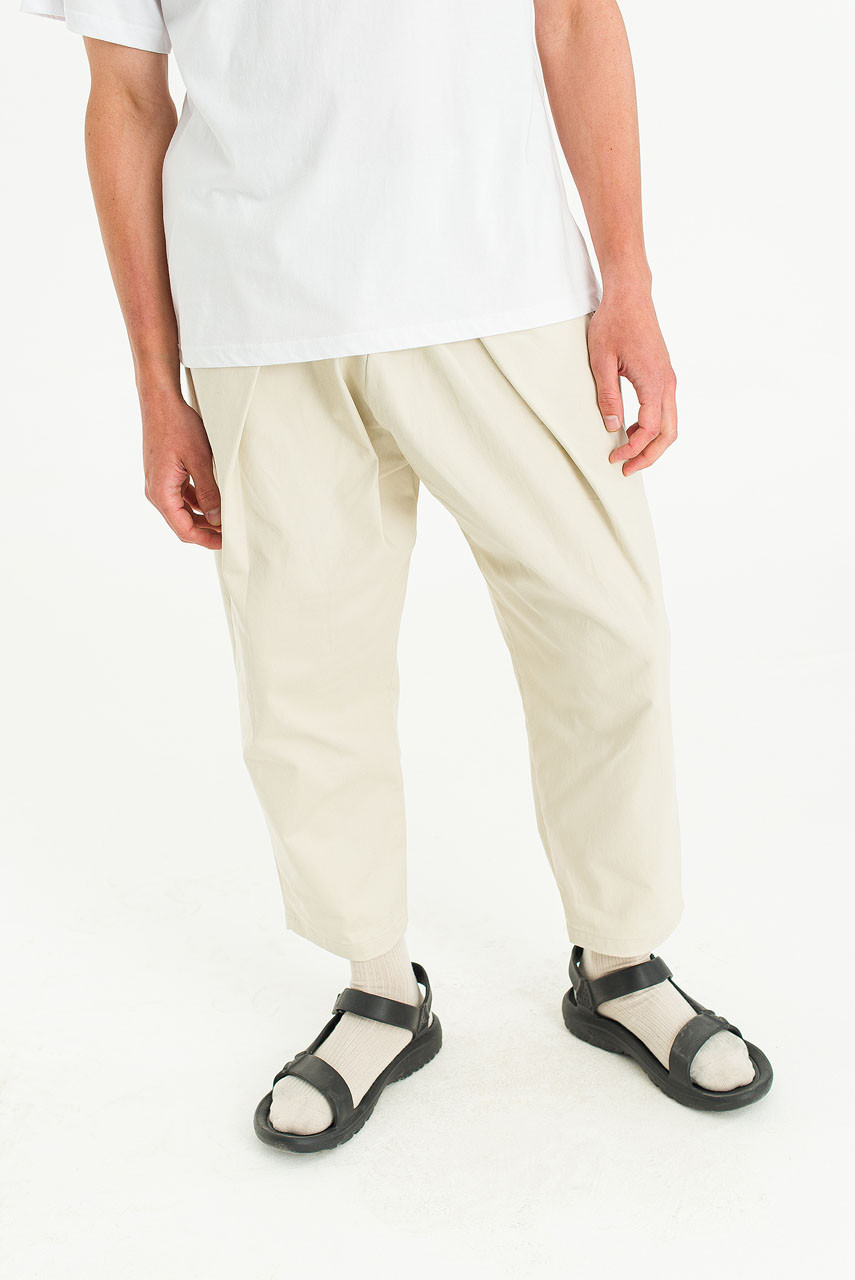 Menswear | Lightweight Wrap Pants, Ivory