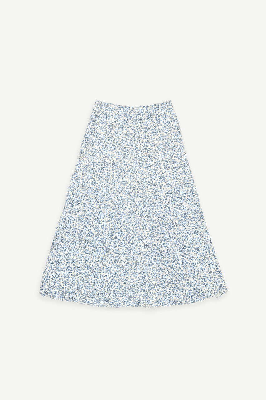 Valerie Floral Skirt, Ivory