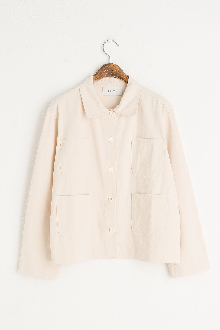 Four Pocket Jacket, Ivory
