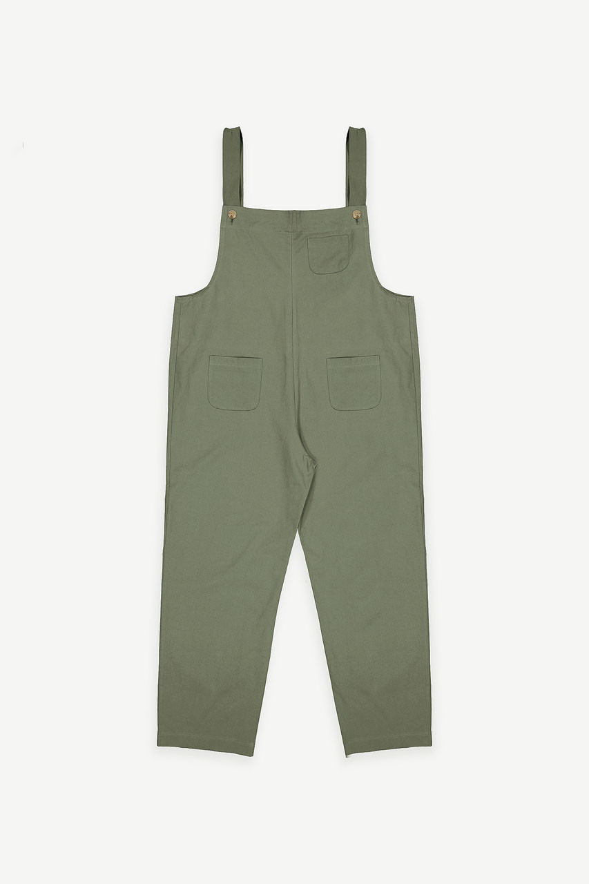 Kyoko Cotton Dungaree, Forest