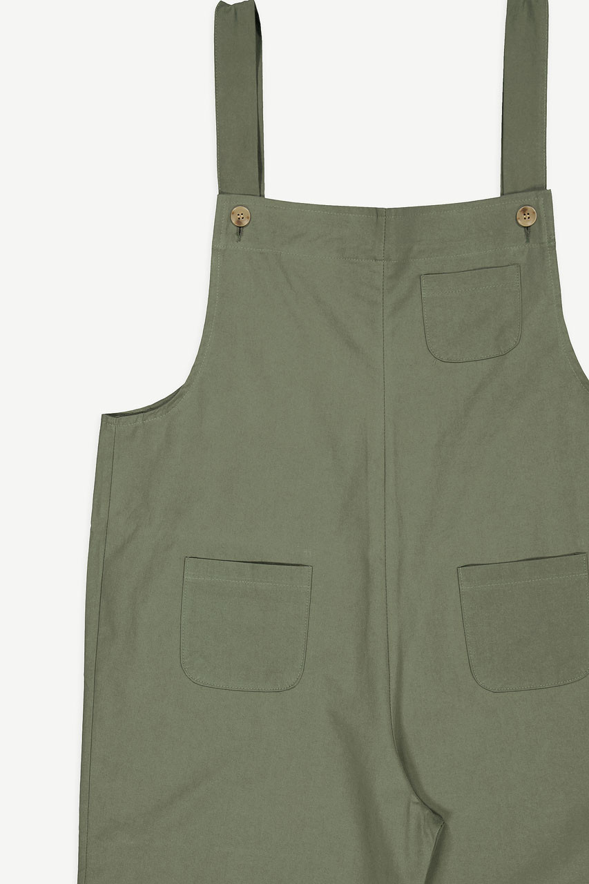 Kyoko Cotton Dungaree, Forest