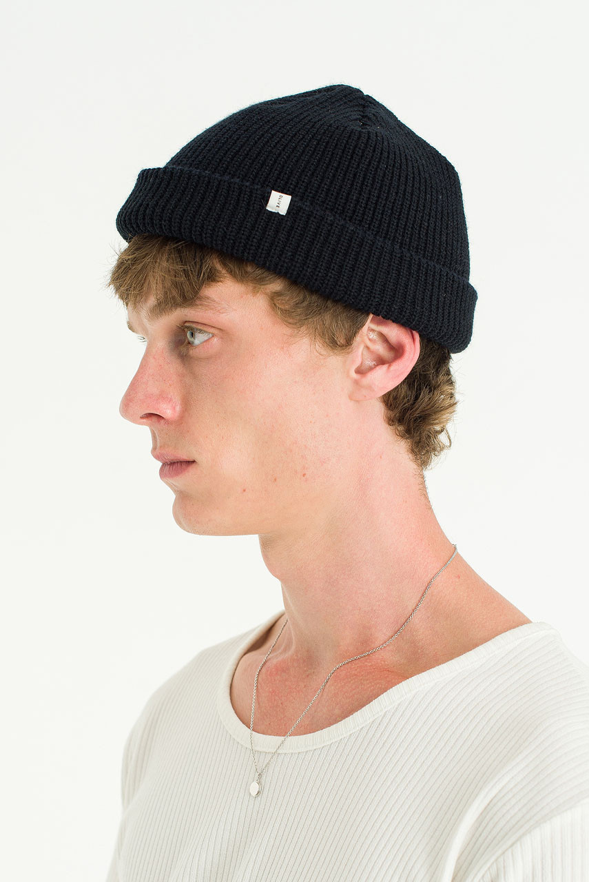 Menswear | Fisherman Beanie, Navy