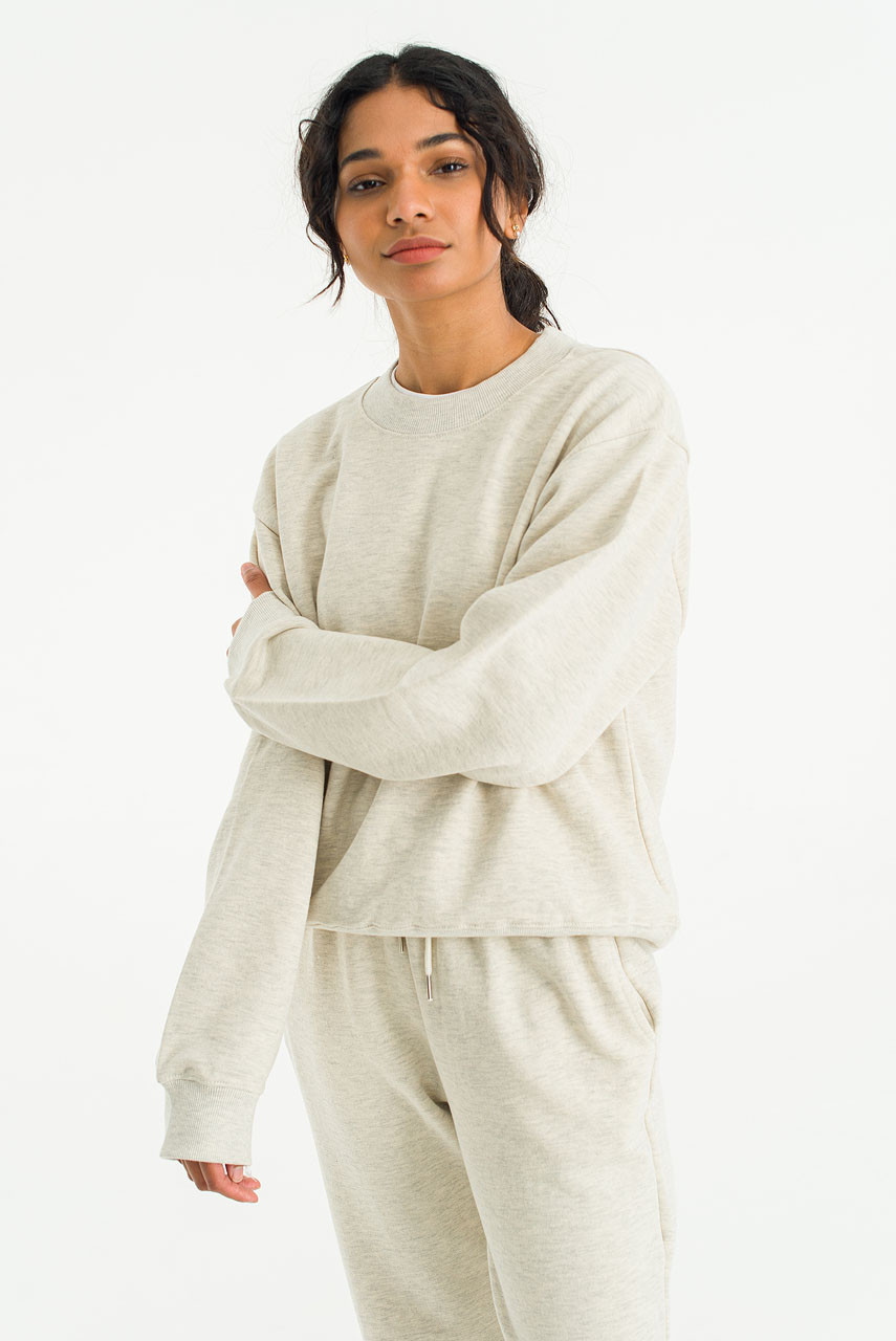 Sweatshirt & Jogger Set, Oatmeal