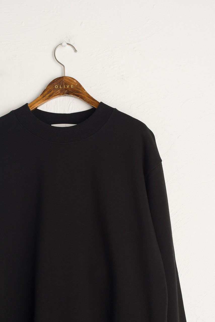 Sweatshirt & Jogger Set, Black