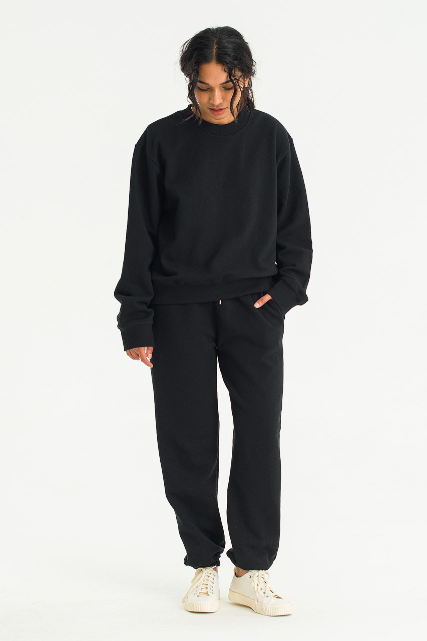 Sweatshirt & Jogger Set, Black