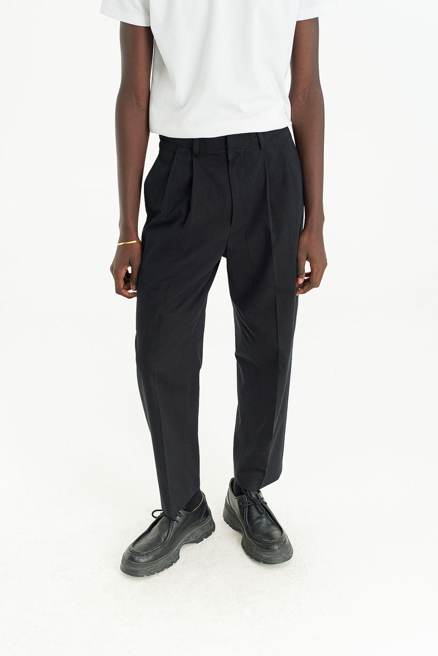 Menswear | Twill Taylor Pants, Black 