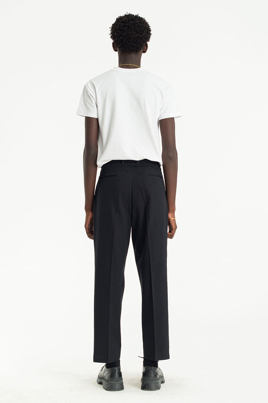 Menswear | Twill Taylor Pants, Black 