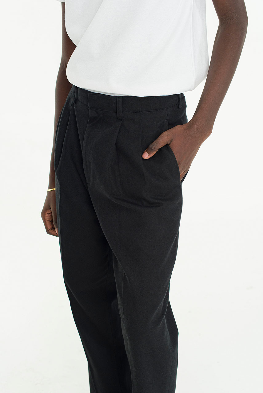 Menswear | Twill Taylor Pants, Black 