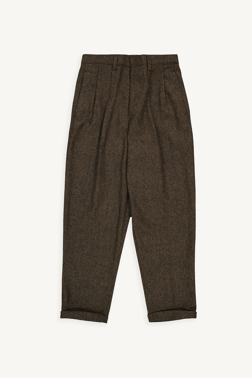 Volk Wool Trousers, Chestnut