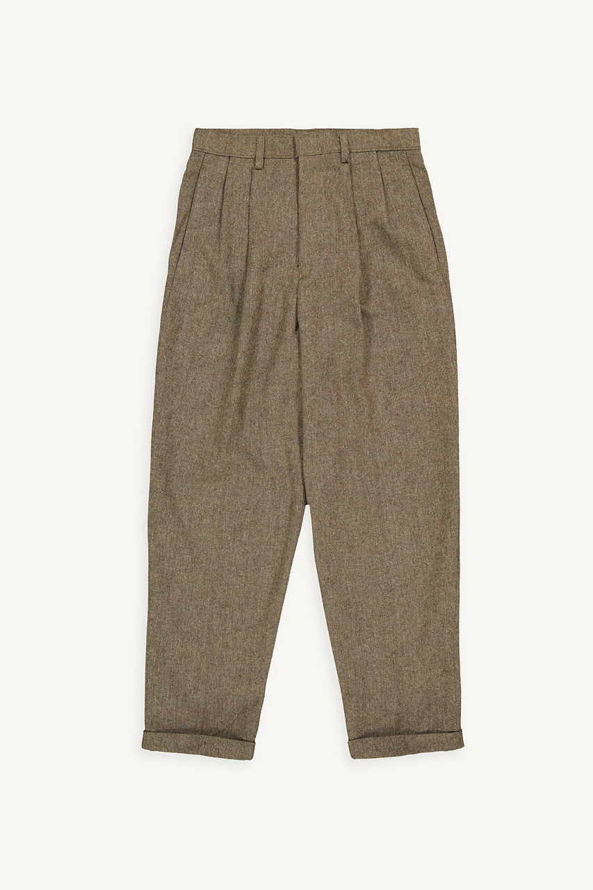 Volk Wool Trousers, Hazel
