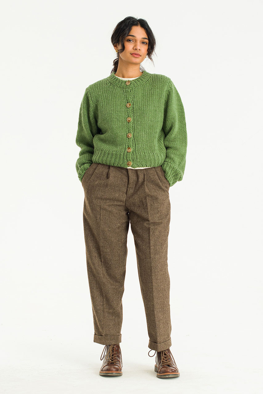 Volk Wool Trousers, Hazel