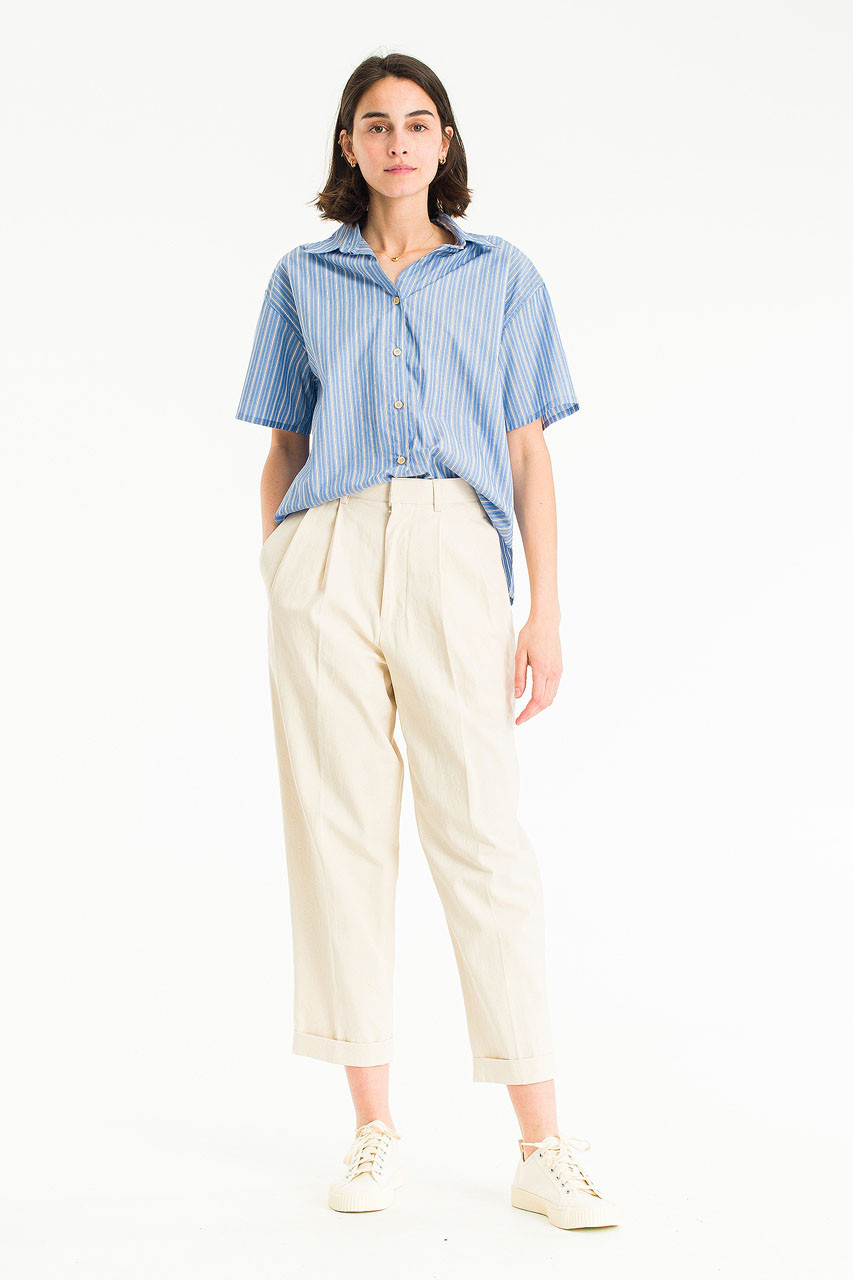 Twill Taylor Pants, Ivory