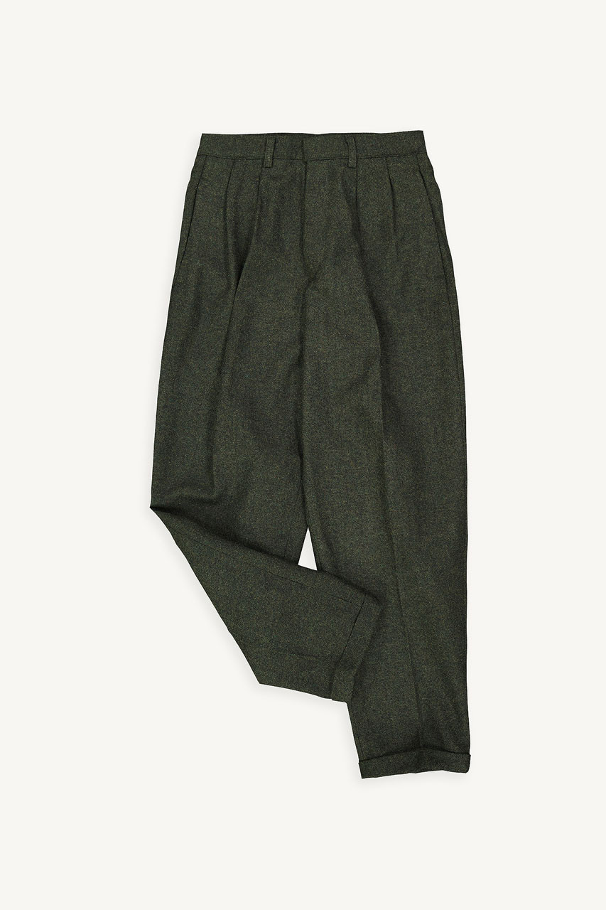Volk Wool Trousers, Forest