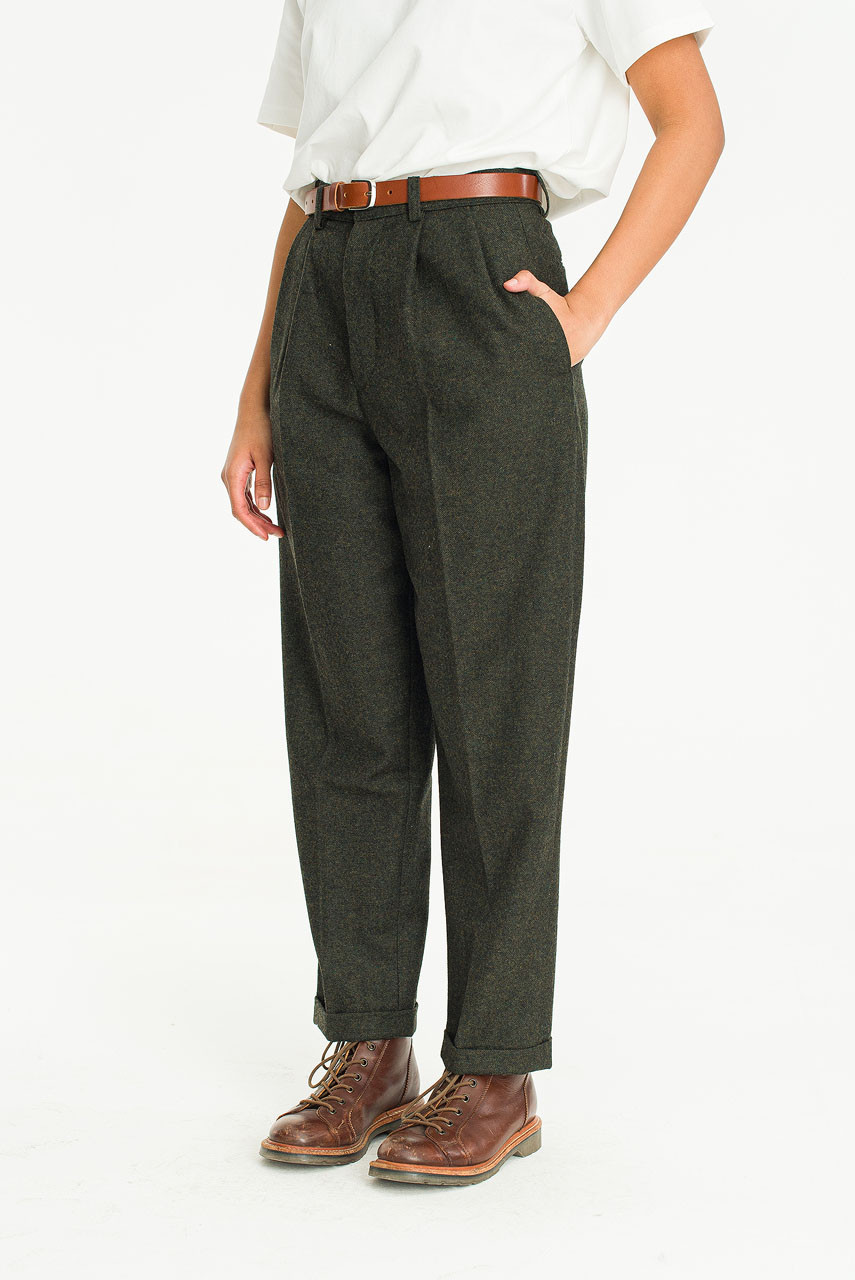 Volk Wool Trousers, Forest