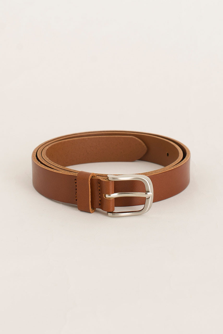 Jena Half Oval Belt, Camel