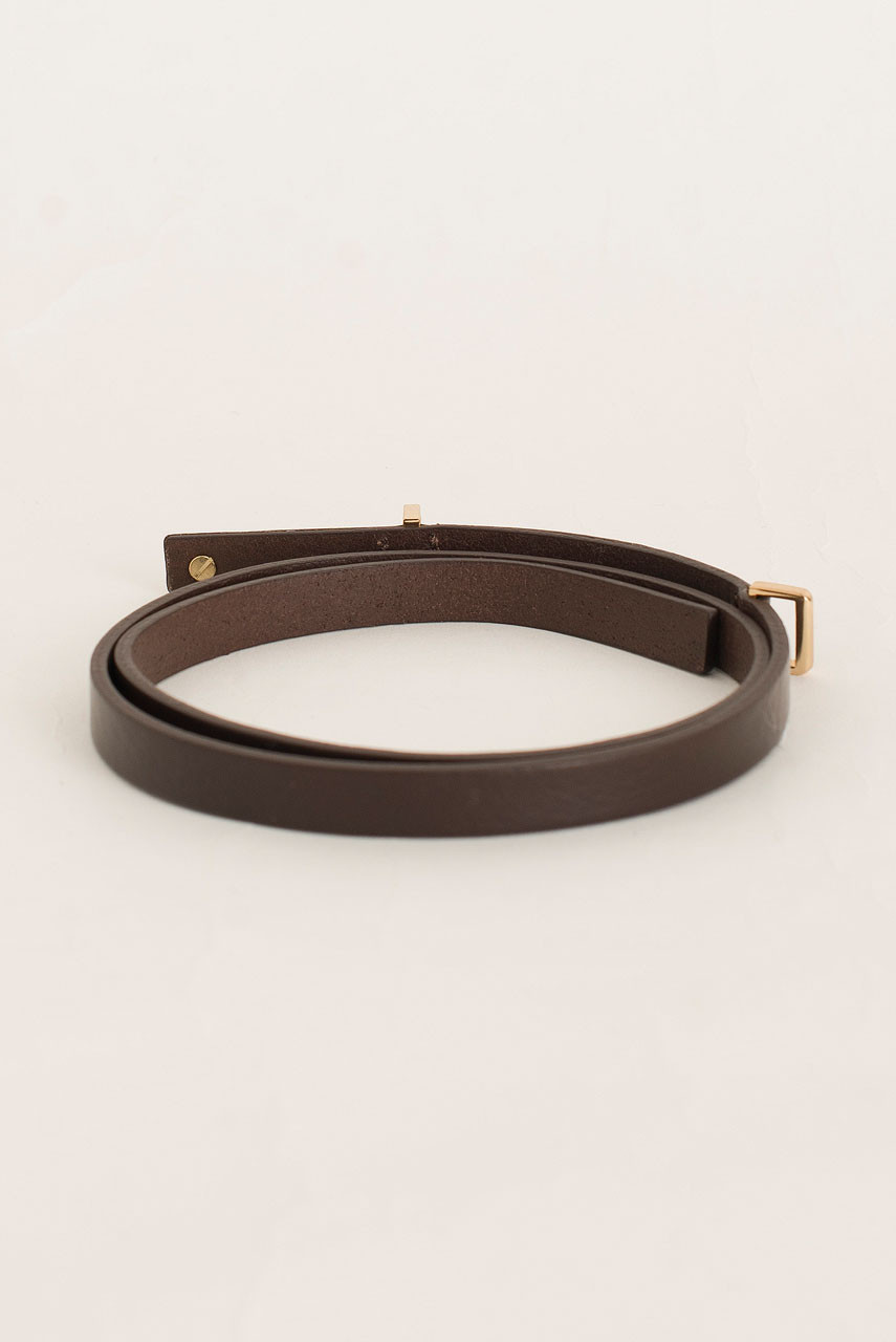 Tomo Thin Out Belt, Brown
