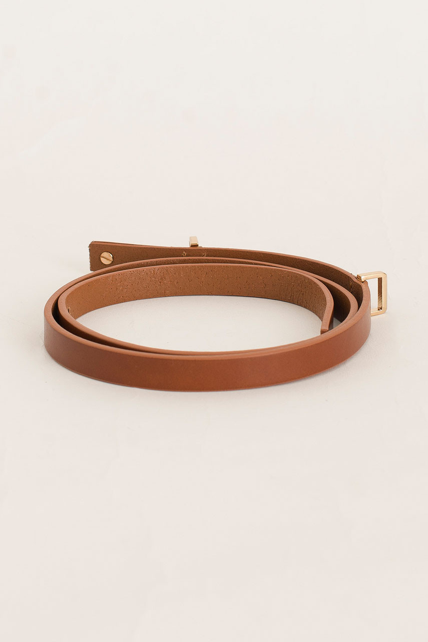 Tomo Thin Out Belt, Camel