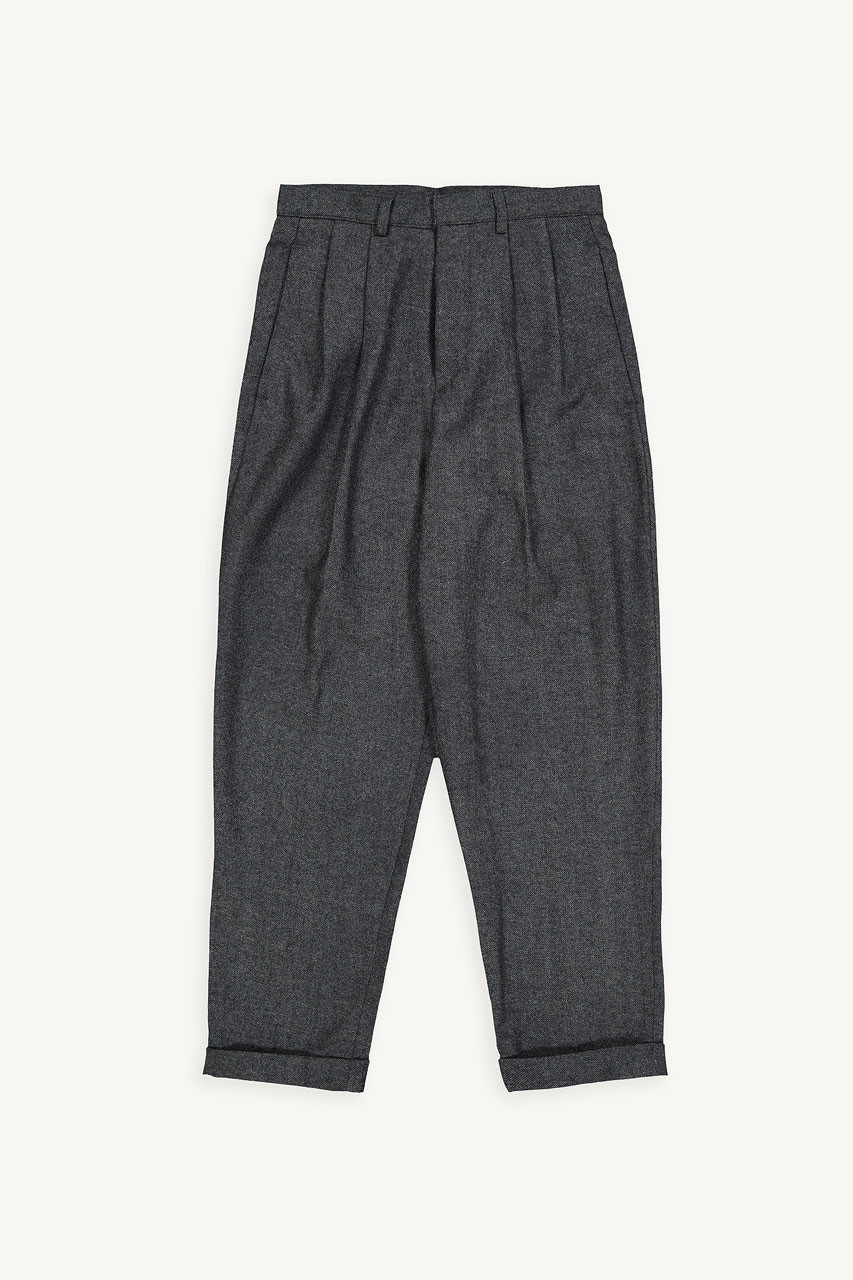 Volk Wool Trousers, Charcoal